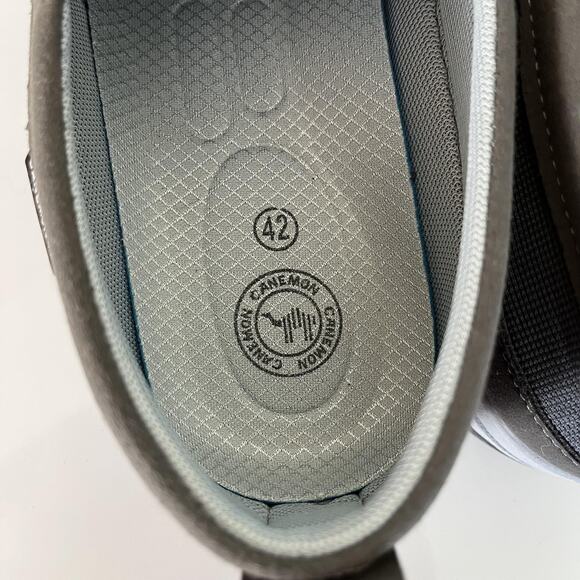 Canemon Shoes Mens Size EU 42 Gray Slip On Outdoor Hiking Trail Comfort Casual - Picture 8 of 9